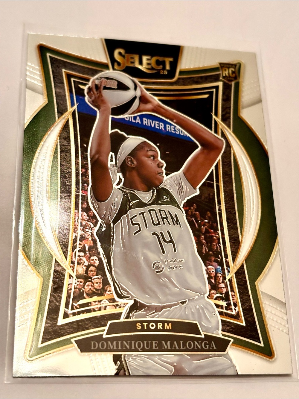 Dominique Malonga Concourse Rookie Basketball Card Seattle Storm